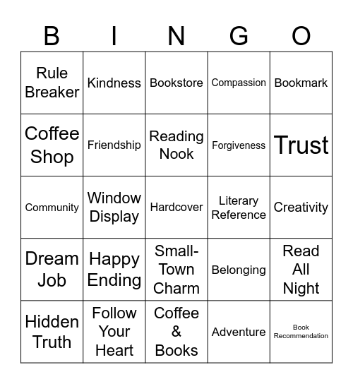 Banned Bookshop of Maggie Banks Bingo Card