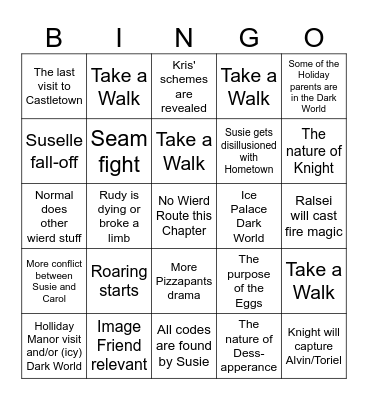 Chapter 6 Bingo Card