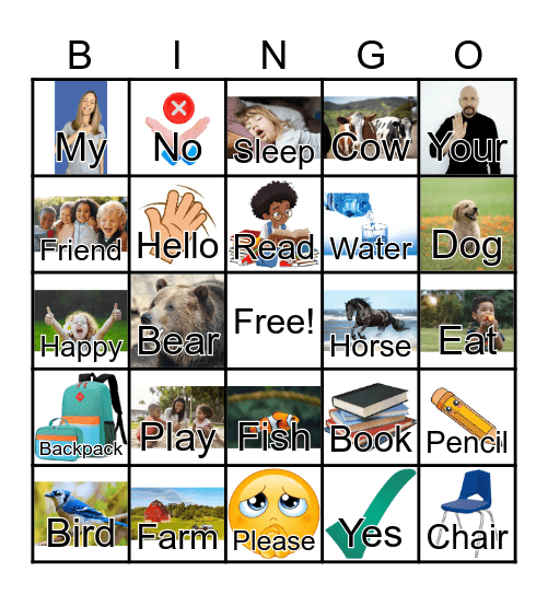 ASL Camp '26 Bingo Card