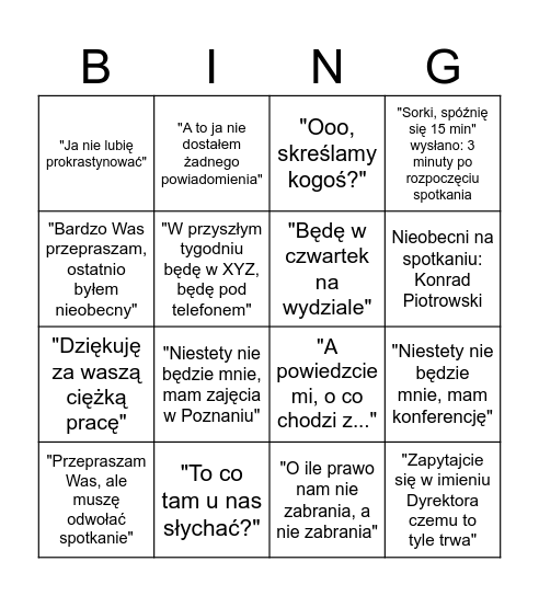 Konradobingo Card