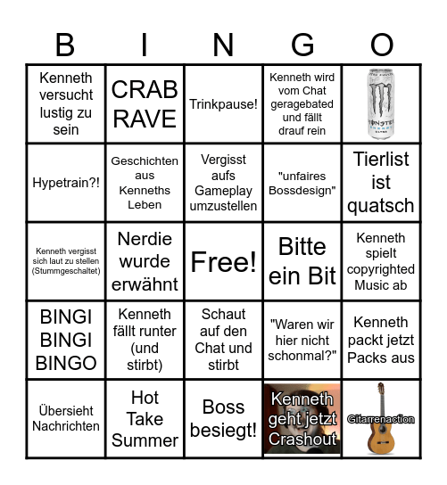DARK SOULS STREAM BINGO Card
