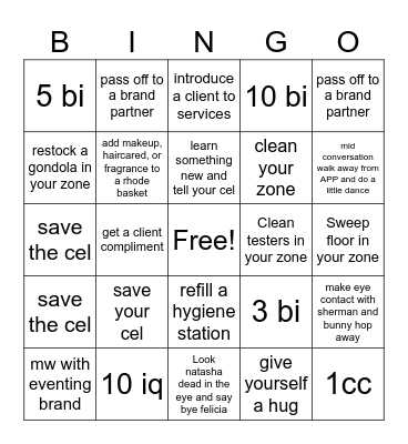 bInGOOOoO Bingo Card