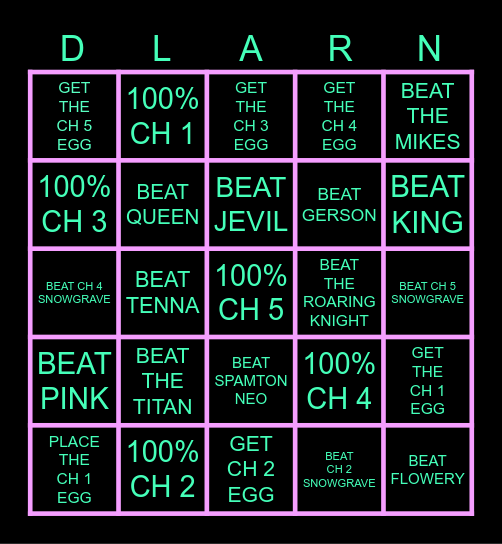 DELTABINGO Card