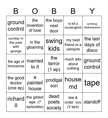 rsl bingo! Bingo Card
