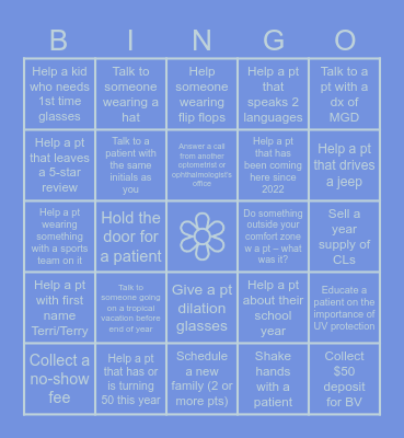 SEPTEMBER TEG BINGO Card