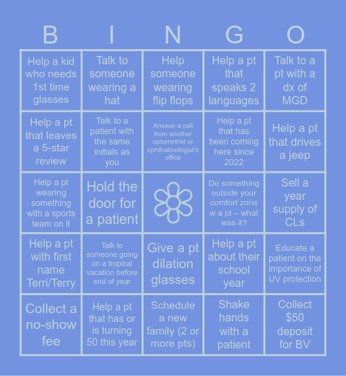 SEPTEMBER TEG BINGO Card