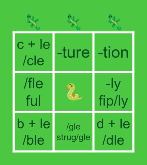 mella Bingo Card