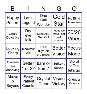 June Bingo Card
