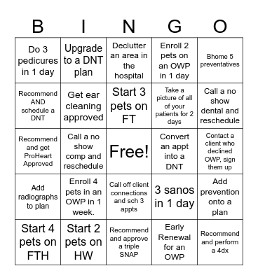 First Bingo gets Lunch on me. Bingo Card
