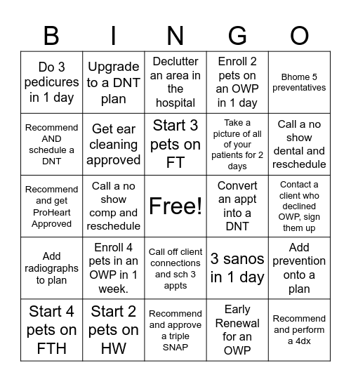 First Bingo gets Lunch on me. Bingo Card