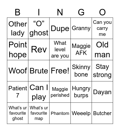 Can I play Bingo Card