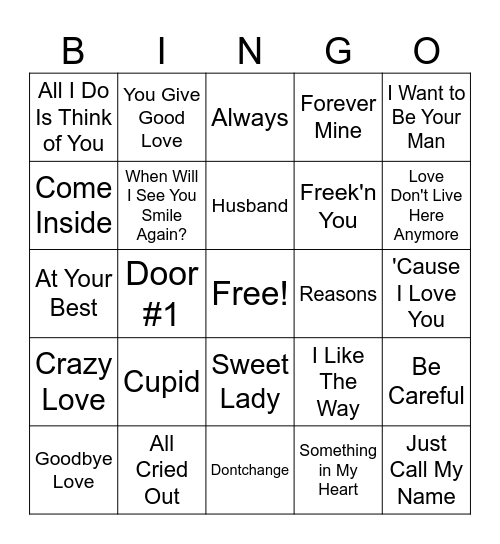 The Storm after hours Bingo Card