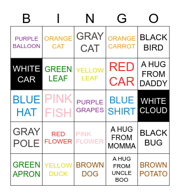 OLLIE'S OUTDOOR I-SPY Bingo Card
