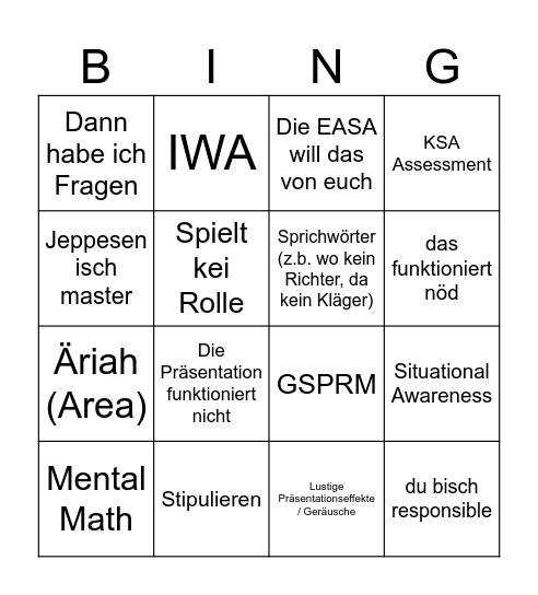 The Onion Bingo Card