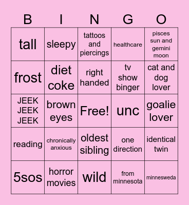 jeeks public defender Bingo Card