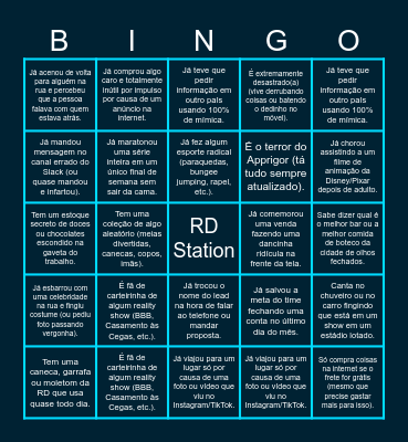Micro SMB - RD Station Bingo Card