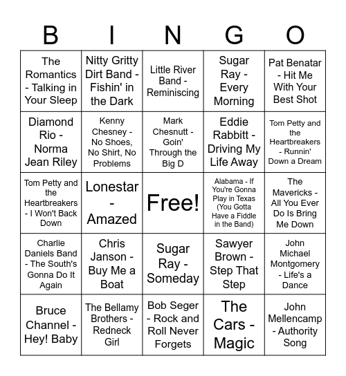 Red white and boom vol 3 Bingo Card