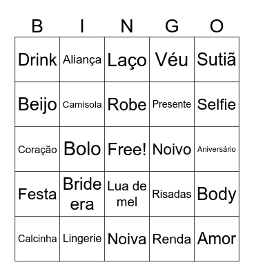 Chá da Nay Bingo Card