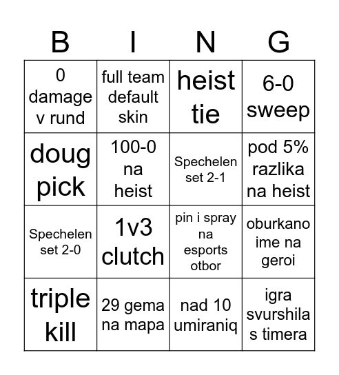 Brawl Stars CC 2026 Bingo Card