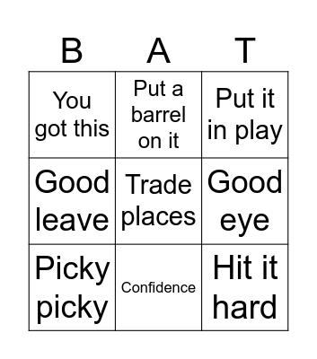 Express Bingo Card