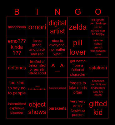 basil bingo Card