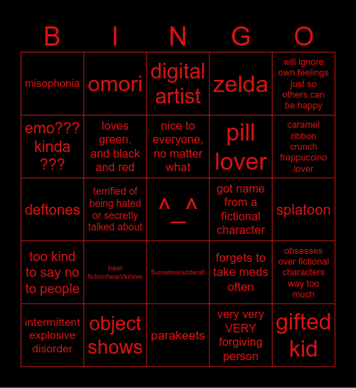 basil bingo Card