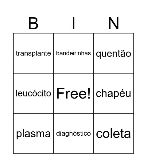 Bingo da LiOnH Bingo Card