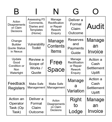Find the Landing Page bubbles! Bingo Card