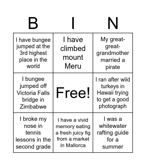 Book Club Garden Bingo Card