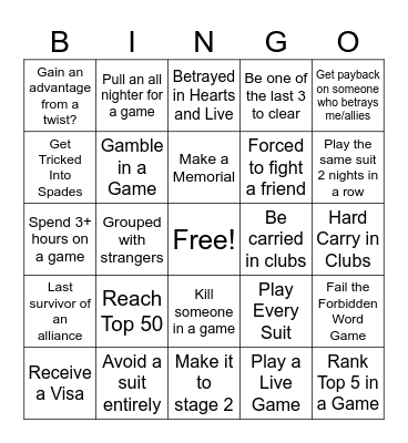 Gunsparce’s EiB7 Bingo Board Bingo Card