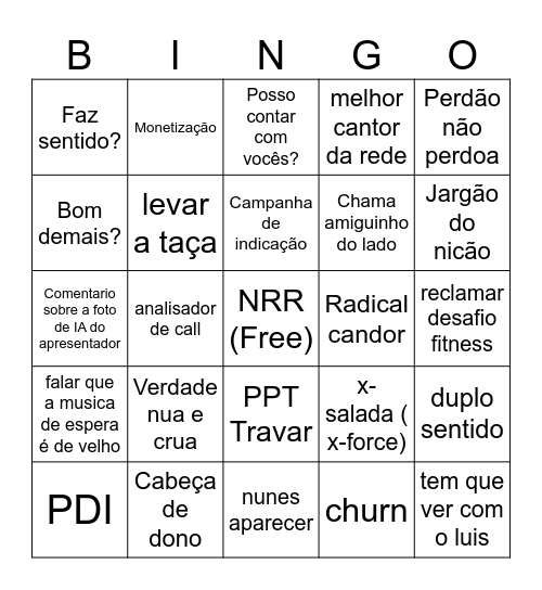 ALL HANDS Bingo Card