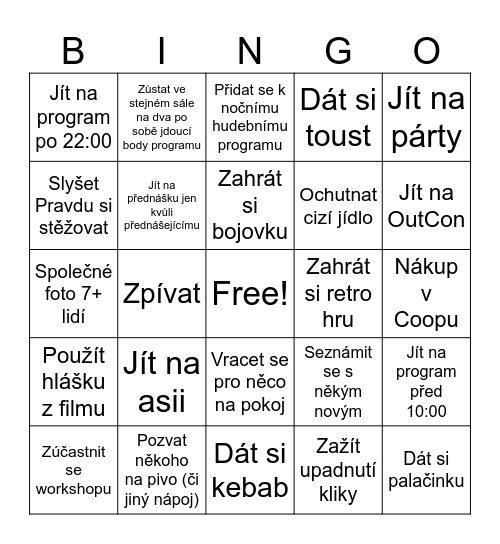 FF 2026 Bingo Card