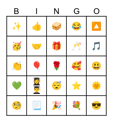 Entlassung Bingo Card