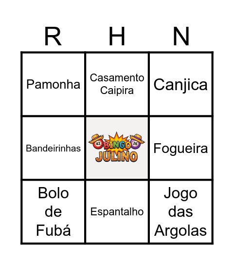 BINGO JULINO Bingo Card