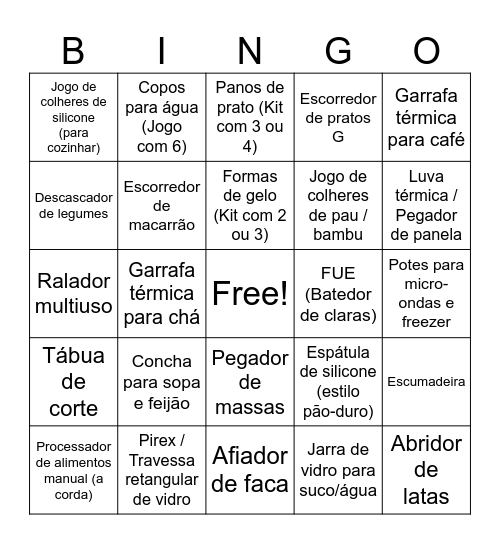 CHÁRRAIA Dhian & Mabelle Bingo Card
