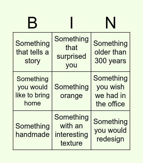 CLABssenfahrt in Bamberg Bingo Card