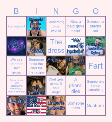 Sam’s Bach Bingo Card