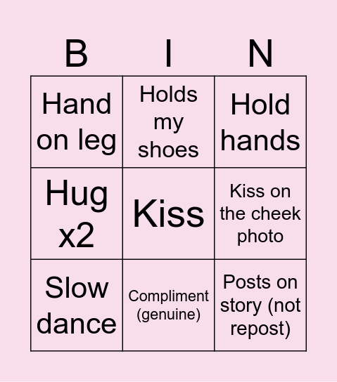 Ball Bingo Card