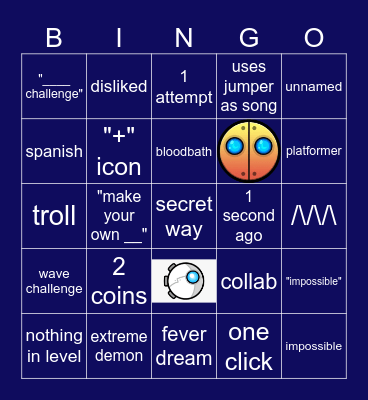 gd bingo Card