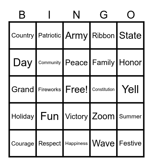 PAULY Bingo Card