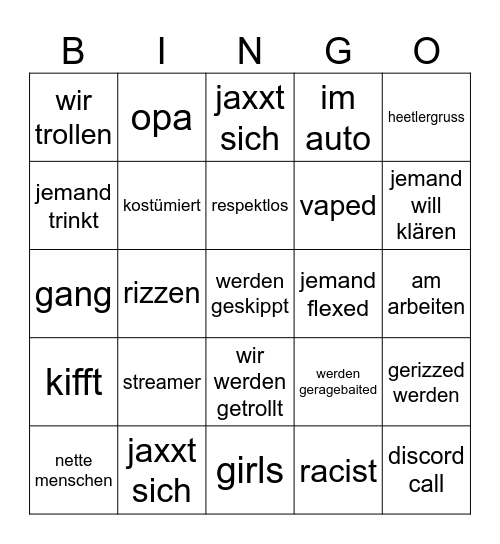htehtrseh4tz Bingo Card