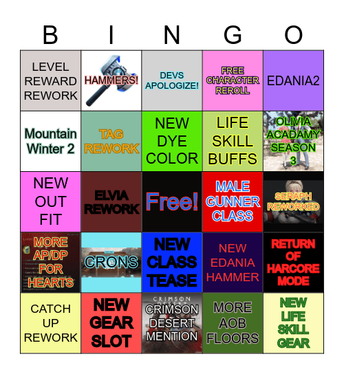 HEIDAL BALL 2026 Bingo Card