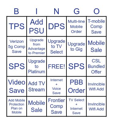 Spectrum Bingo 2026 Bingo Card
