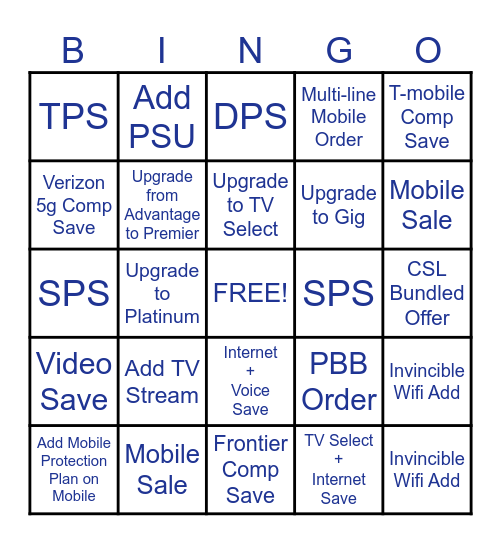 Spectrum Bingo 2026 Bingo Card