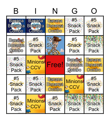 Fountains 18 Summer Bingo Card