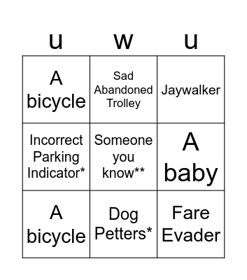 My Castle Town Bingo Card