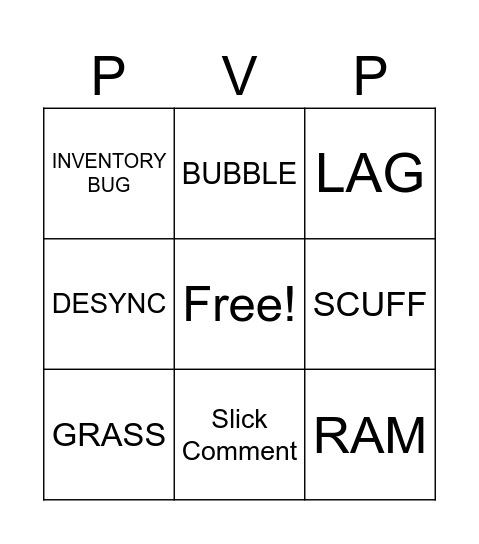 HYDRA WAR Bingo Card