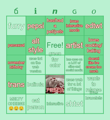 IKEA'S BINGO!! Bingo Card