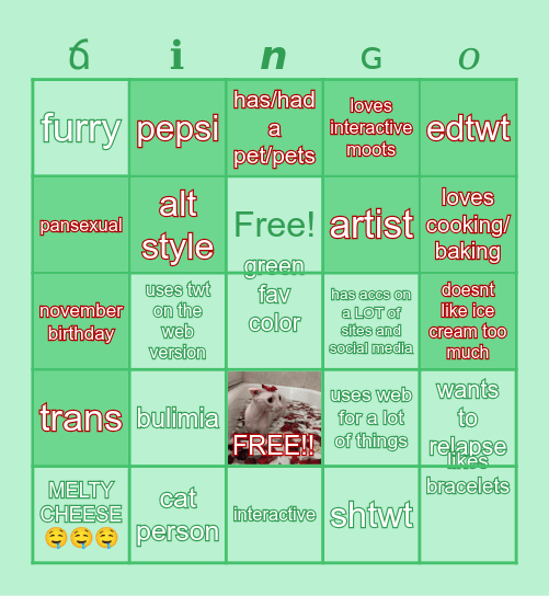 IKEA'S BINGO!! Bingo Card