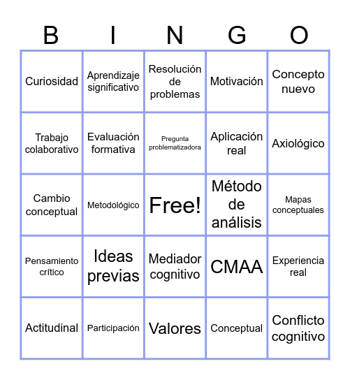 JUAN DEL CORRAL Bingo Card
